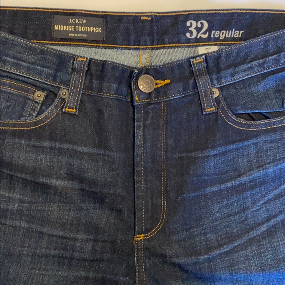 J. Crew skinny jeans, size 32. NWOT